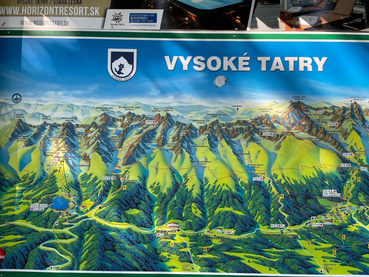 Apartman Bystrina Vysoké Tatry Eksteriør bilde